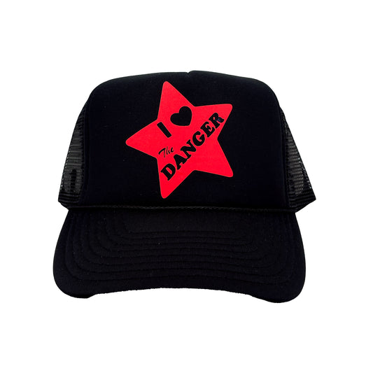 "i Love The Danger" Trucker Hat